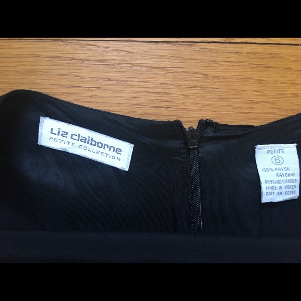 Liz Claiborne Black Dress - Picture 2 of 2